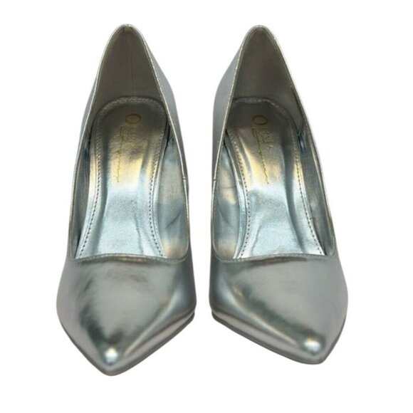 OLIVIA FERGUSON / Kiara / Metallic Silver / Pointed  / Toe High Heel / Stilettos - Picture 3 of 7